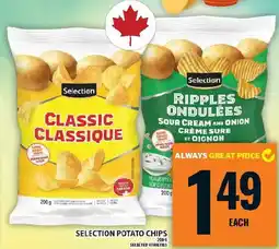 Food Basics Selection potato chips offer