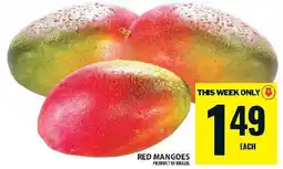 Food Basics Red mangoes offer