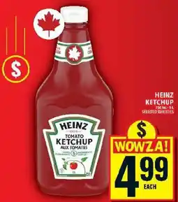 Food Basics Heinz tomato ketchup offer