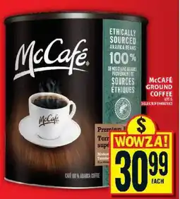 Food Basics McCafe ground coffee offer
