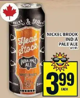 Food Basics Head Stock India Pale Ale offer