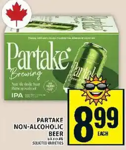 Food Basics Partake non-alcoholic beer offer