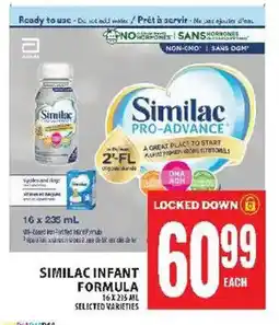 Food Basics Similac infant formula offer