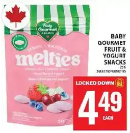 Food Basics Baby Gourmet melties offer