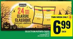 Food Basics Selection classic potato chips offer