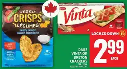 Food Basics Dare vinta or breton crackers offer