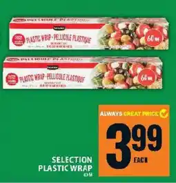 Food Basics Selection plastic wrap offer