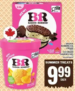 Food Basics Baskin Robbins ice cream offer