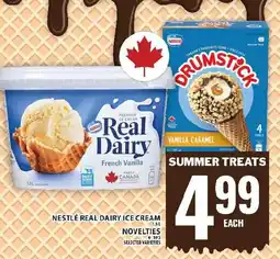 Food Basics Nestle real dairy ice cream offer