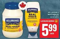 Food Basics Hellmann's real vraie mayonnaise offer
