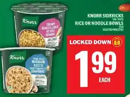 Food Basics Knorr sidekicks rice or noodle bowls offer