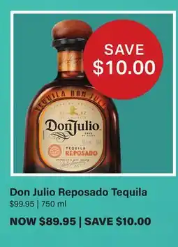 LCBO Don Julio Reposado Tequila offer