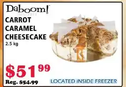 MVR Cash & Carry CARROT Caramel CHEESECAKE offer