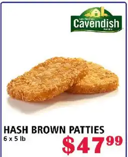 MVR Cash & Carry HASH BROWN PATTIES offer