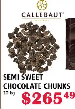 MVR Cash & Carry SEMI SWEET CHOCOLATE CHUNKS offer