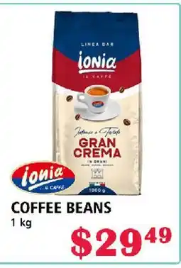 MVR Cash & Carry COFFEE BEANS offer