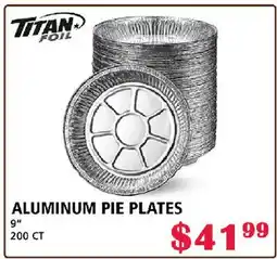 MVR Cash & Carry ALUMINUM PIE PLATES offer