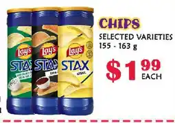 MVR Cash & Carry LAY'S STAX CHIPS offer