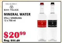 MVR Cash & Carry MINERAL WATER offer