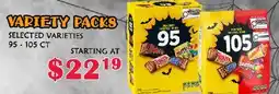 MVR Cash & Carry VARIETY PACKS offer