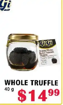 MVR Cash & Carry WHOLE TRUFFLE offer
