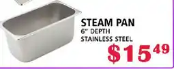 MVR Cash & Carry STEAM PAN offer