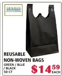 MVR Cash & Carry REUSABLE NON-WOVEN BAGS offer