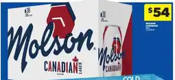 Real Canadian Liquorstore Molson Canadian Beer offer