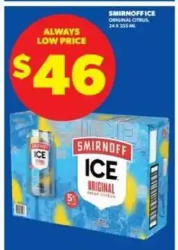 Real Canadian Liquorstore Smirnoff Ice Original Citrus offer
