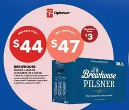 Real Canadian Liquorstore BREWHOUSE PILSNER offer