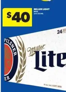 Real Canadian Liquorstore Miller Light offer