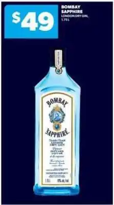 Real Canadian Liquorstore Bombay Sapphire offer