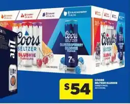 Real Canadian Liquorstore Coors Seltzer Slushie Variety Pack offer