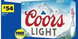 Real Canadian Liquorstore COORS LIGHT offer