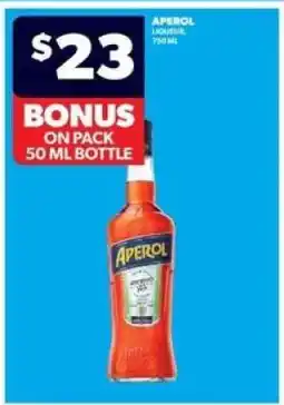 Real Canadian Liquorstore Aperol offer