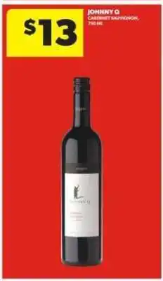 Real Canadian Liquorstore Johnny Q Cabernet Sauvignon offer