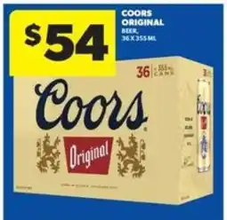 Real Canadian Liquorstore Coors Original offer
