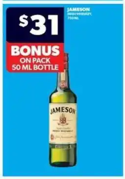 Real Canadian Liquorstore Jameson Irish Whiskey offer