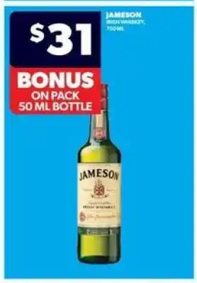 Real Canadian Liquorstore Jameson Irish Whiskey offer