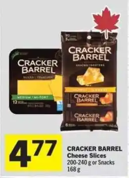 Co-op Cracker Barrel cheese slices offer