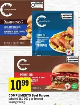Co-op Compliments Beef Burgers offer
