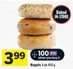 Co-op Bagels offer