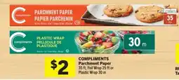 Co-op Compliments Parchment Paper offer