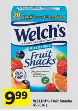 Co-op Welch's Fruit Snacks offer