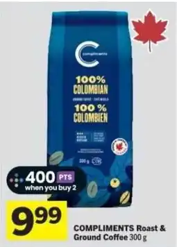 Co-op Compliments Roast & Ground Coffee offer