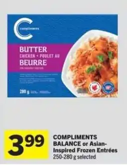 Co-op Compliments Balance or Asian-Inspired Frozen Entrées offer