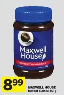 Co-op Maxwell House Instant Coffee offer