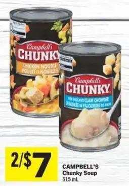 Co-op Campbell's Chunky Soup offer