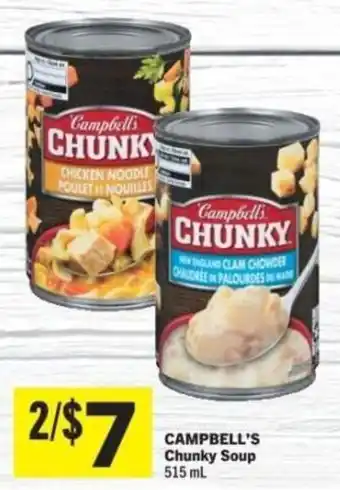 Co-op Campbell's Chunky Soup offer