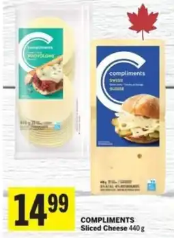 Co-op Compliments Sliced Cheese offer
